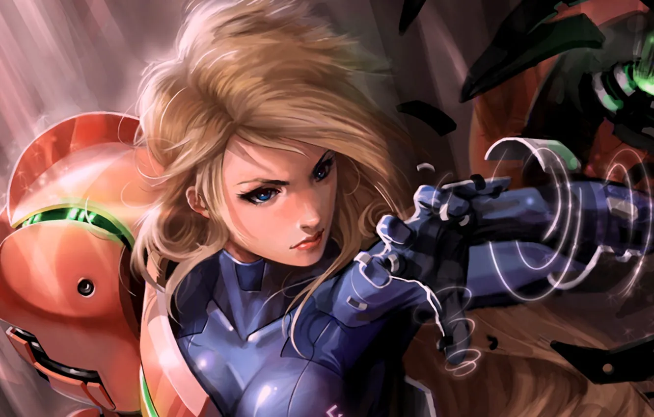 Photo wallpaper girl, fantasy, art, mechanics