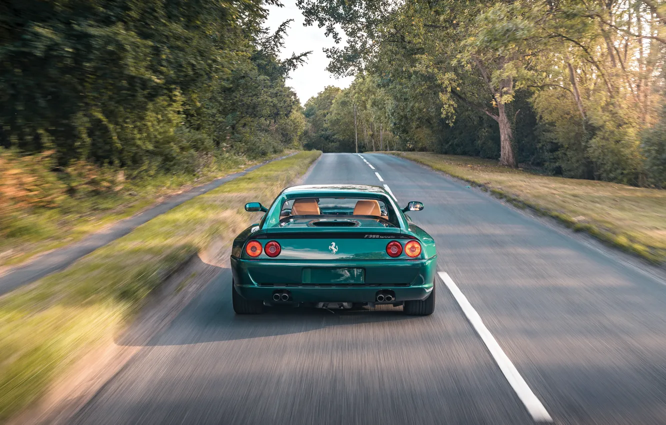 Photo wallpaper Ferrari, F355, Ferrari F355 Berlinetta