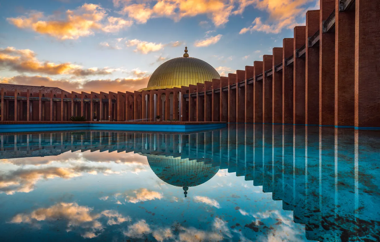 Photo wallpaper Sevilla, Palacio Congresos, Fibes Dome