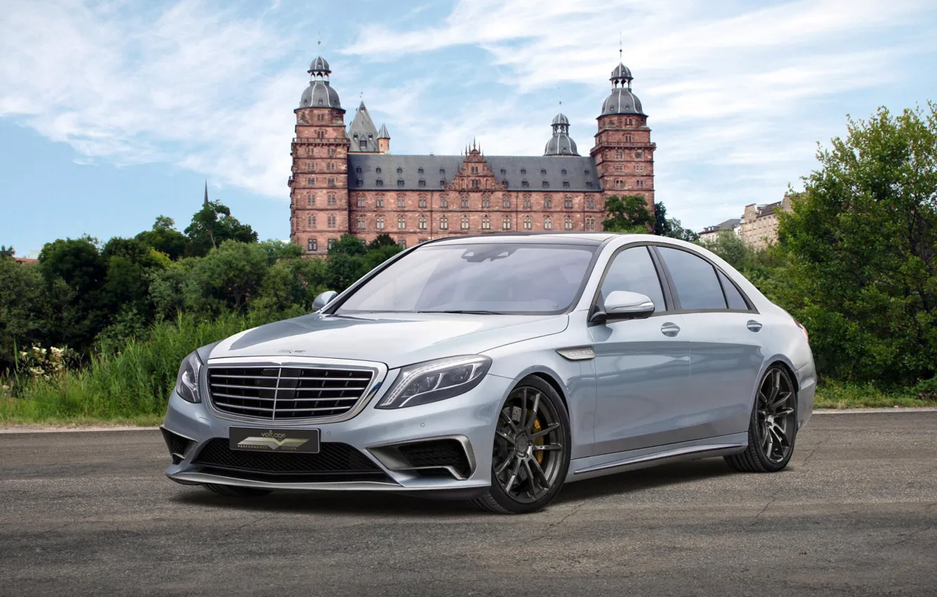 Photo wallpaper Mercedes-Benz, sedan, W222, S65 AMG, The S-class, Voltage Design, the sixth generation of flagship series