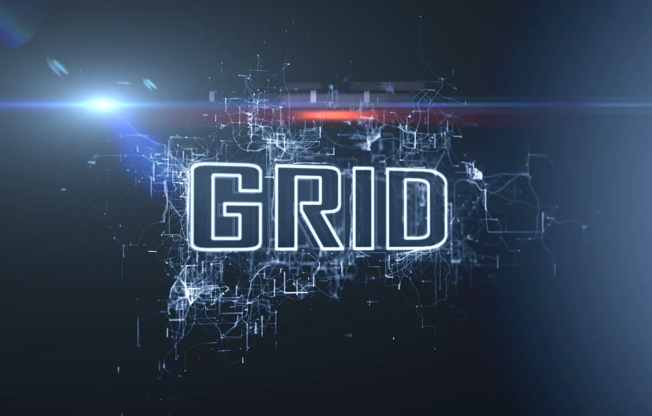 Photo wallpaper Grid, Rendering, Adobe After Effects