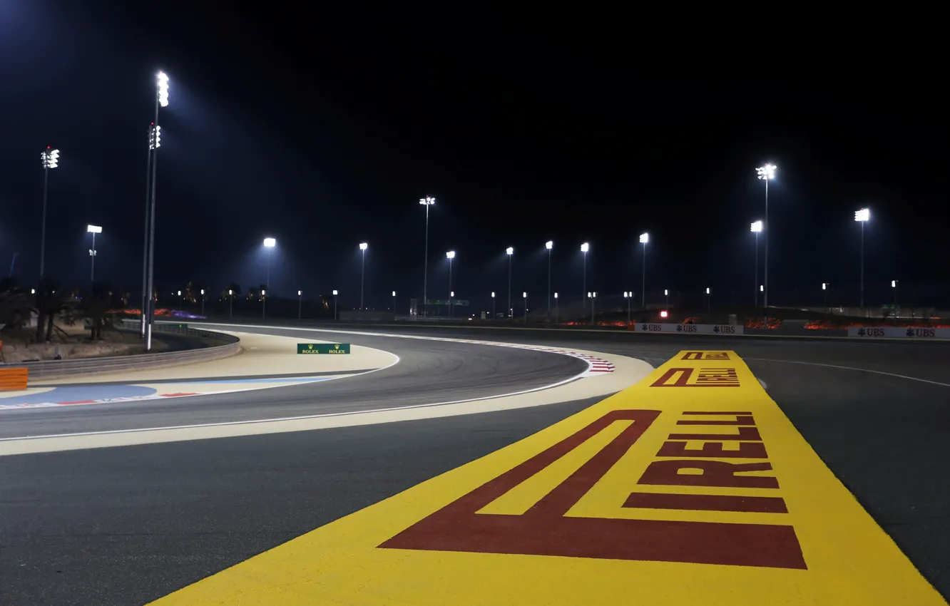 Photo wallpaper Circuit, Sakhir, Bahrain International Circuit, Bahrain