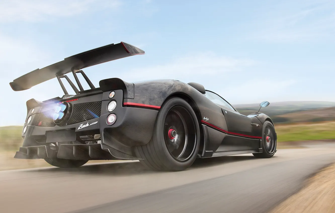 Photo wallpaper zonda, pagani, aether