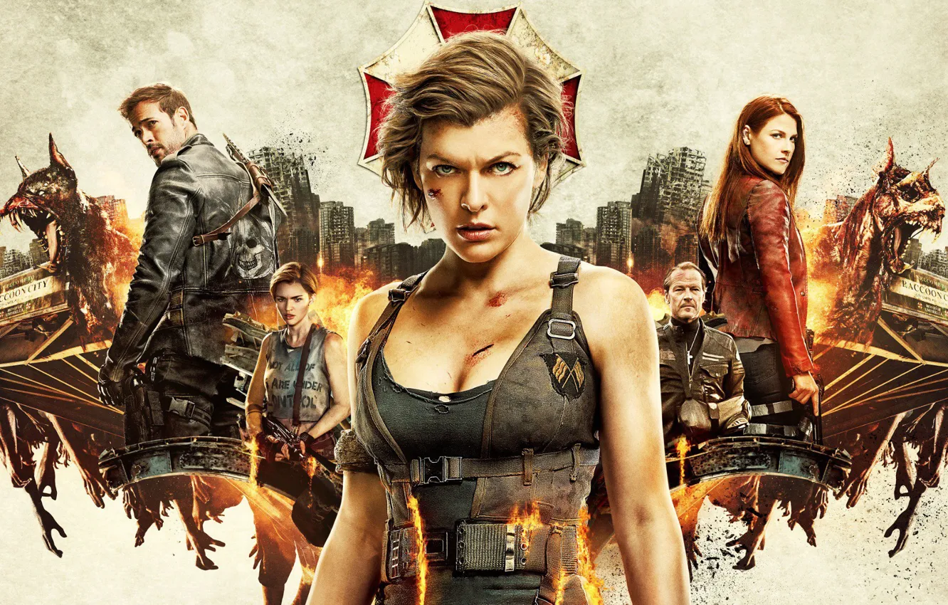 Photo wallpaper Resident Evil, Milla Jovovich, Alice, Resident Evil: The Final Chapter, Resident evil: the final Chapter