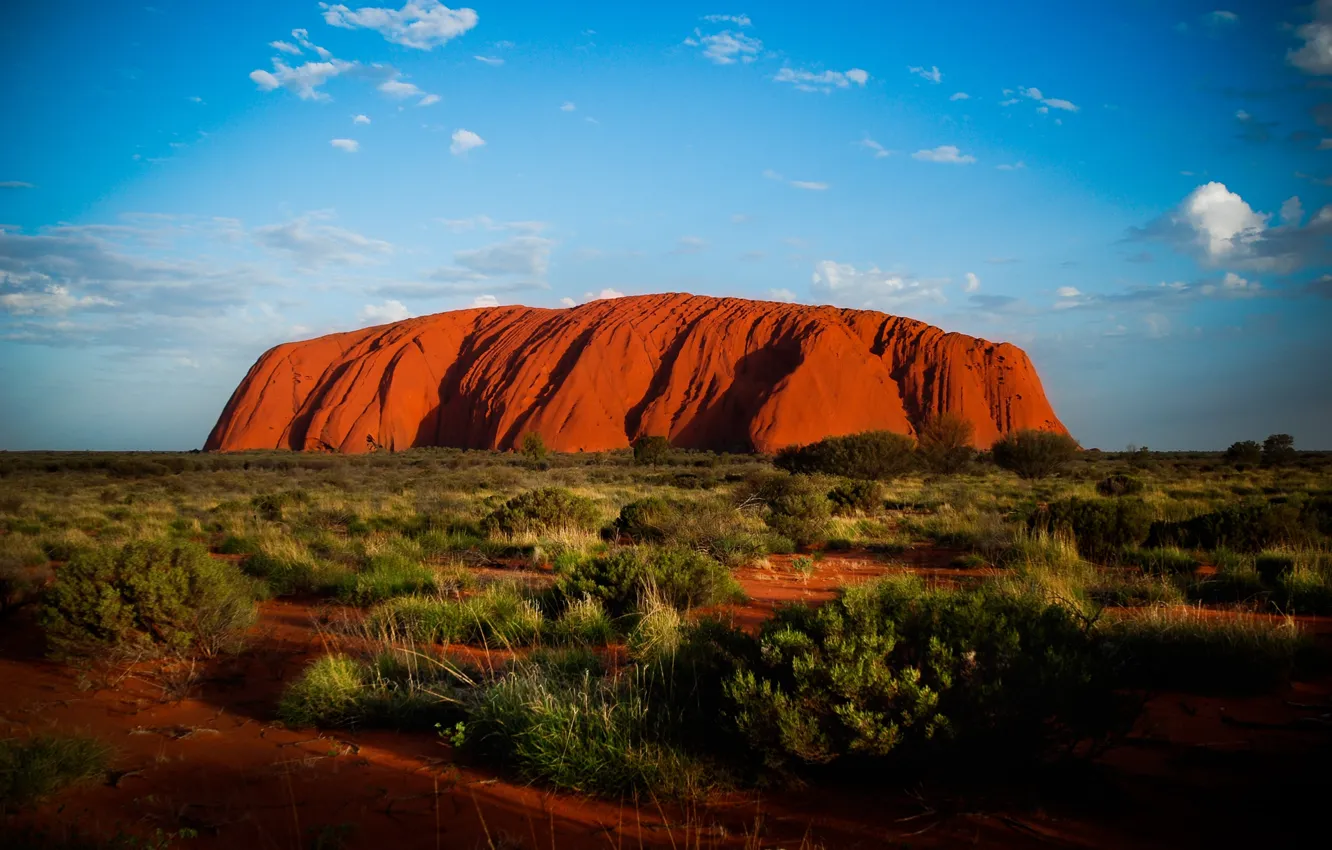 Photo wallpaper rock, Australia, Mount Uluru, Ayers Rock