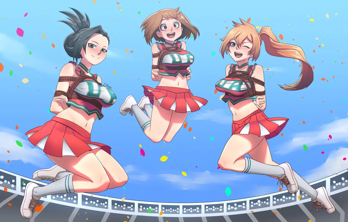 Photo wallpaper game, anime, asian, manga, oriental, asiatic, oppai, seifuku