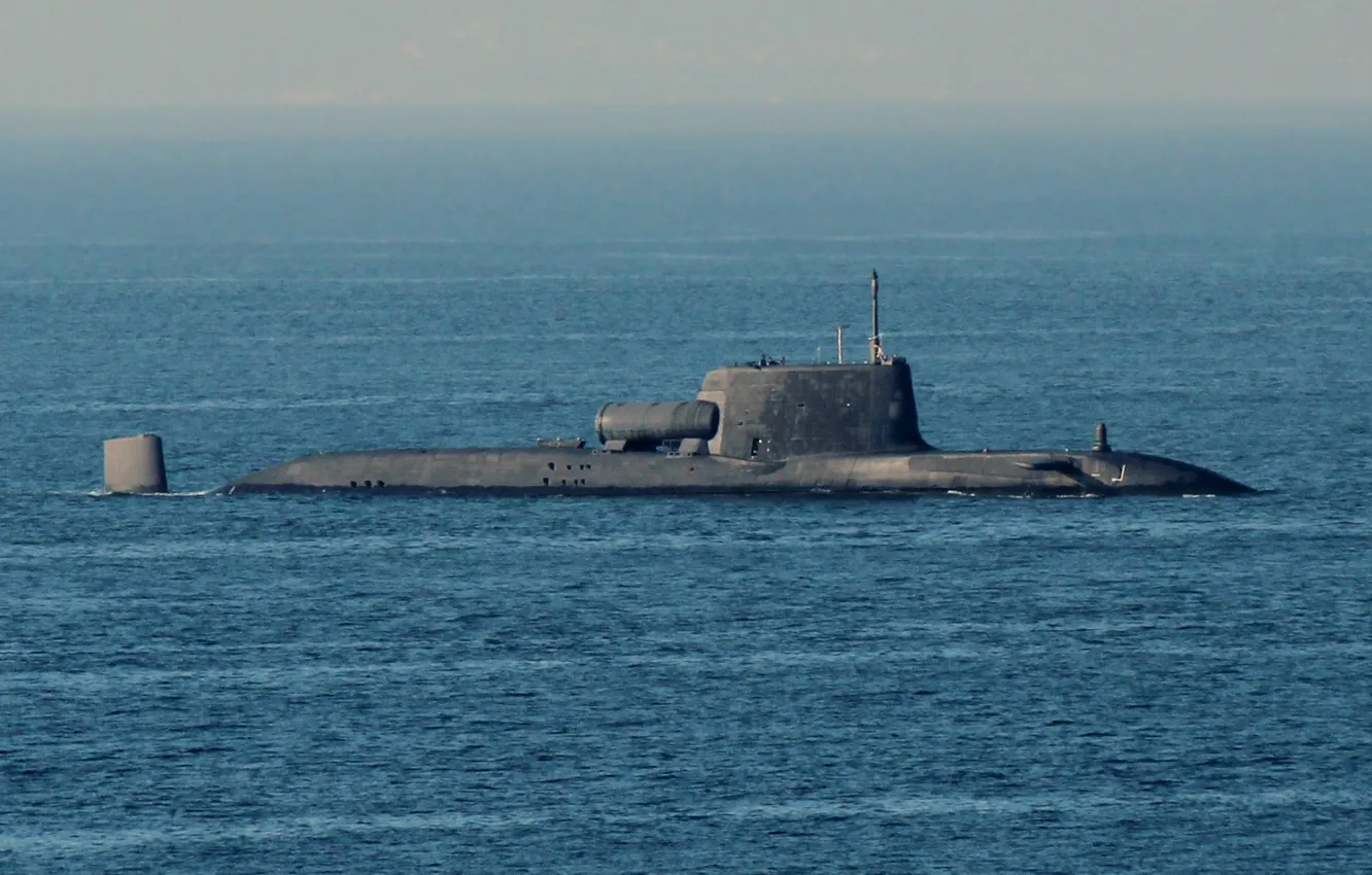 Photo wallpaper submarine, atomic, hms Astute