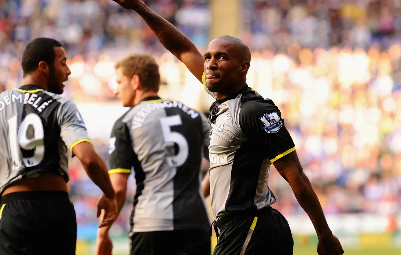 Photo wallpaper football, football, England, Spurs, Tottenham Hotspur, Striker, Tottenham Hotspur, Jermain Colin Defoe