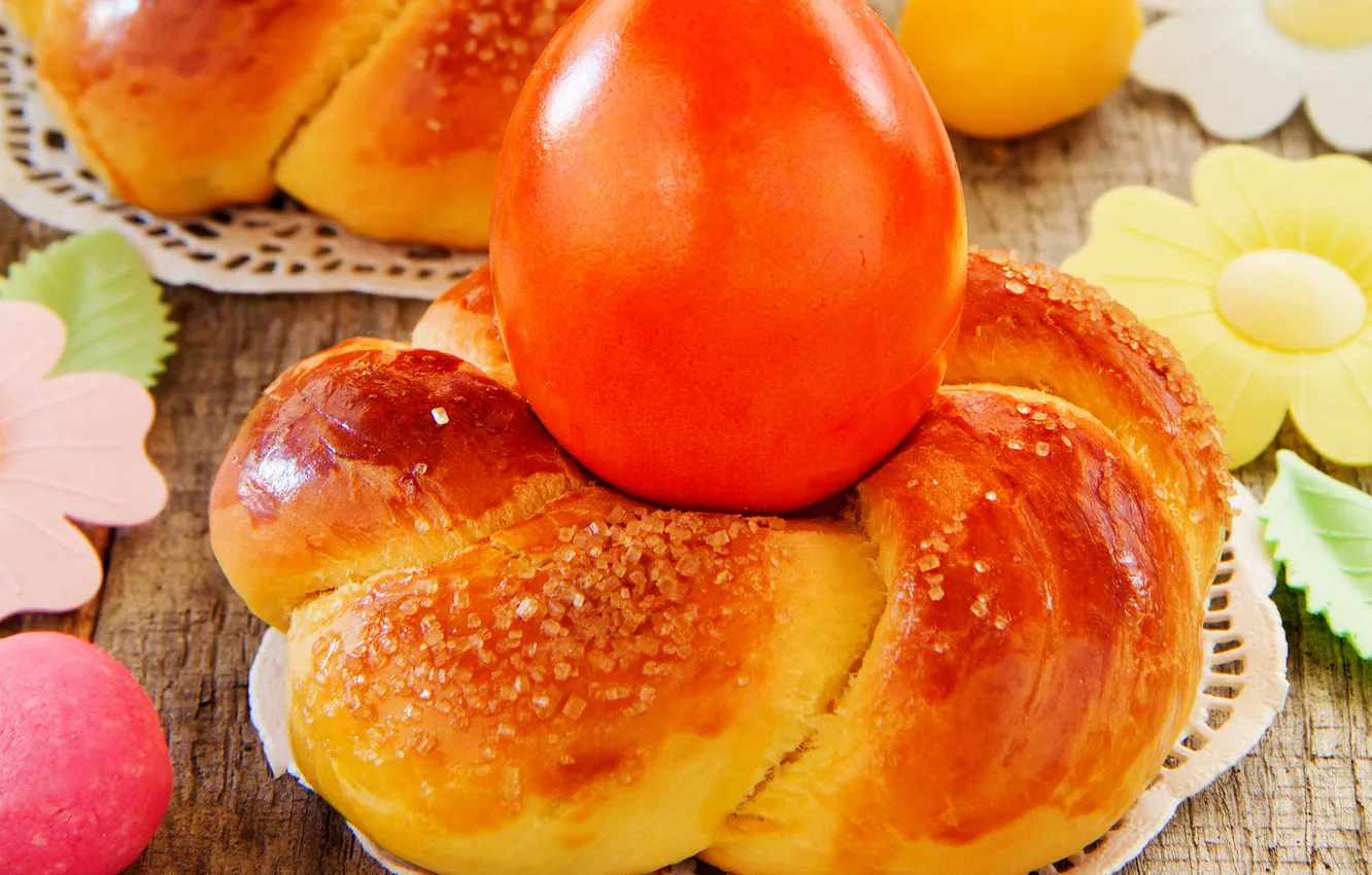 Photo wallpaper photo, holiday, food, eggs, Easter, cakes