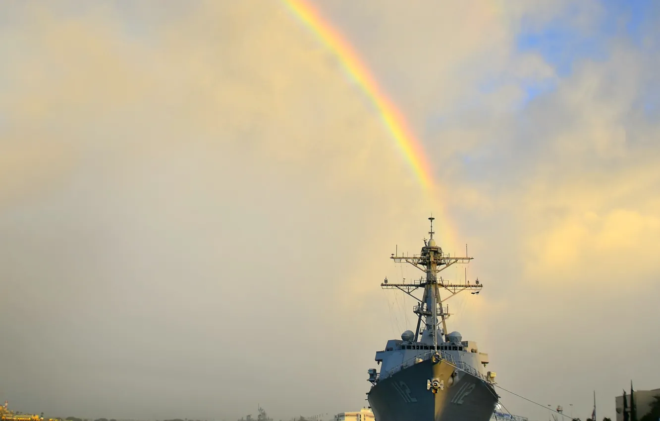 Photo wallpaper destroyer, USS Michael Murphy, DDG - 112