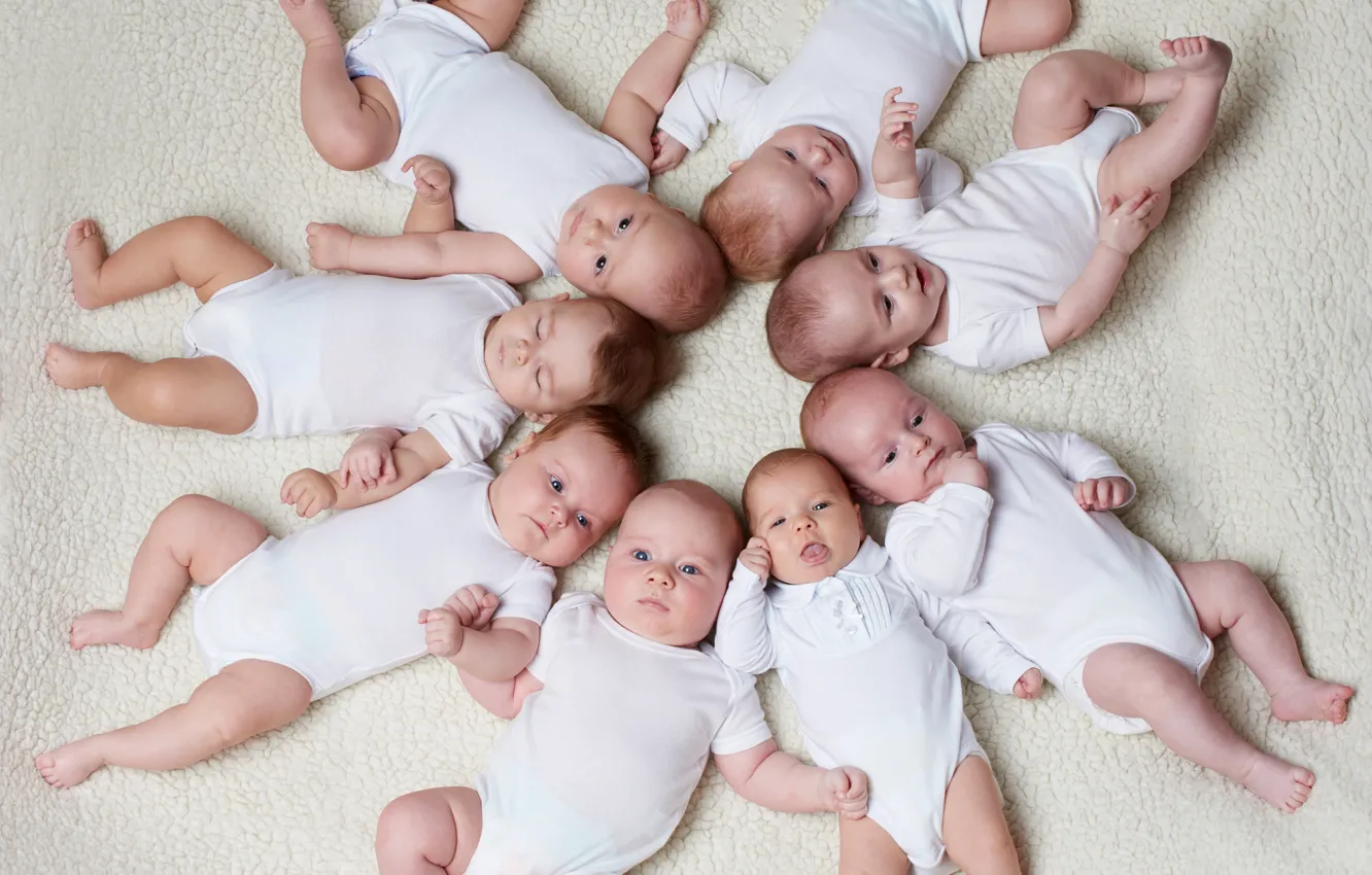 Photo wallpaper children, kids, baby, baby, kid, baby, Infants