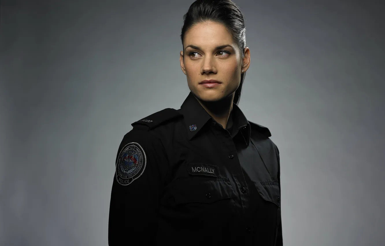 Photo wallpaper look, pose, the series, Missy Peregrym, Missy Peregrym, Rookie blue, Rookie Blue, Andy McNally