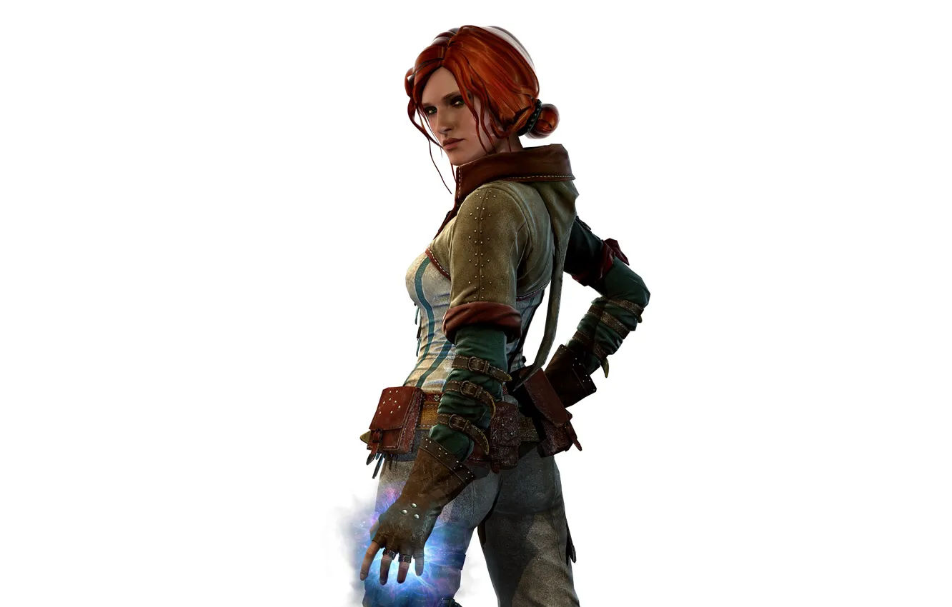 Photo wallpaper magic, the witcher 2, the Witcher 2, merigold, Triss