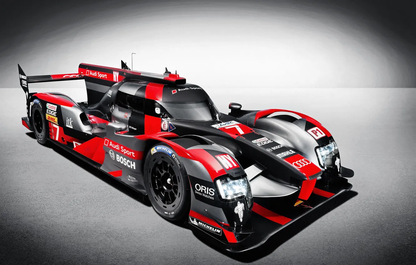 Photo wallpaper background, Audi, Audi, supercar, e-tron, quattro, R18, LMP