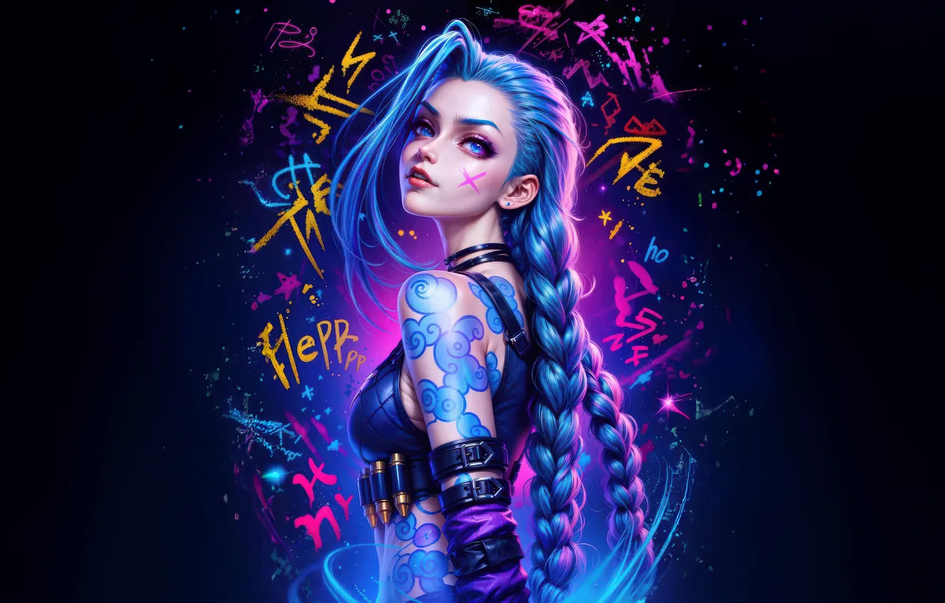 Photo wallpaper Jinx, Mystic, Vibes