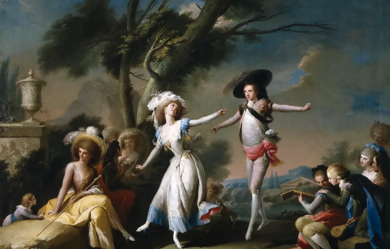 Photo wallpaper people, dance, picture, genre, Bolero, Jose Camaron Boronat