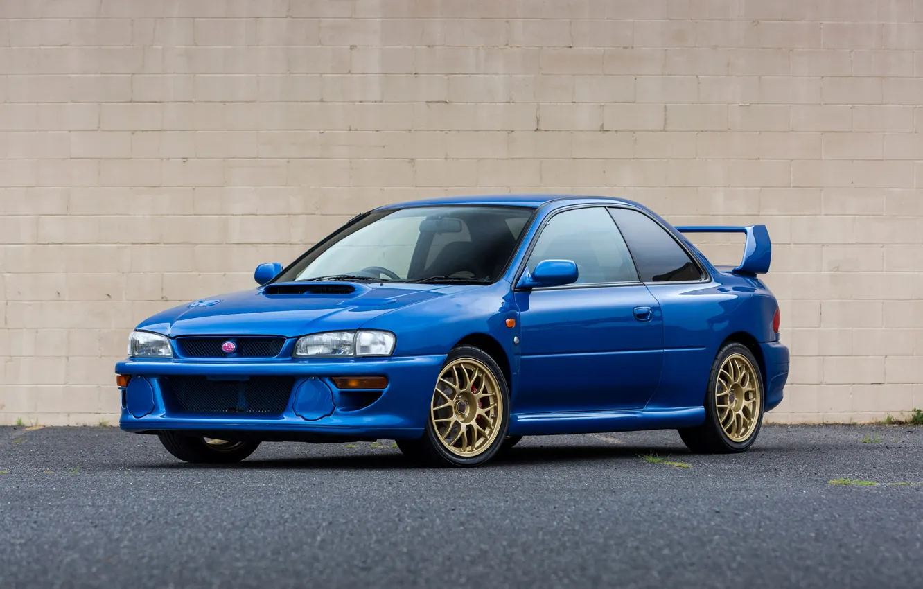 Photo wallpaper subaru, impreza, sti, 22b