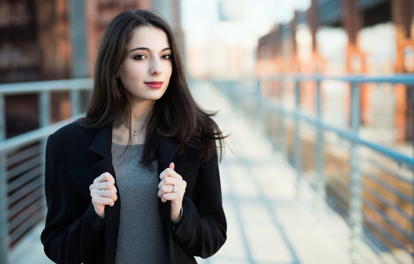 Photo wallpaper look, face, model, cutie, Gaia