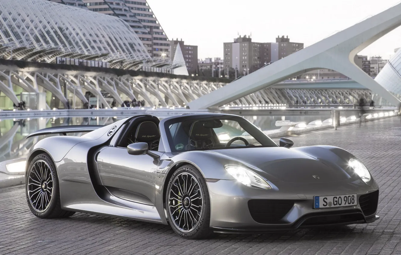 Photo wallpaper Porsche, Spyder, 918