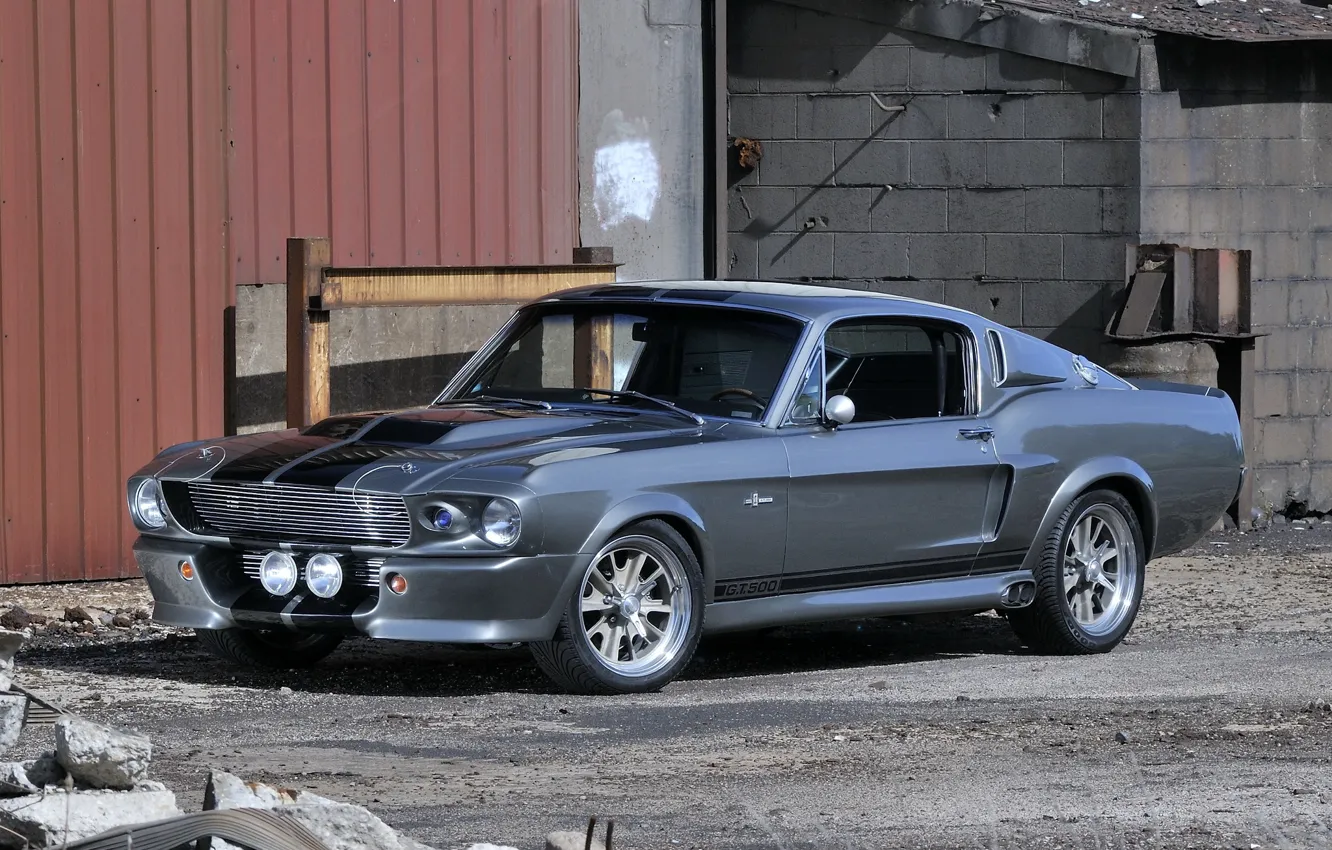 Photo wallpaper Mustang, Ford, GT500, Mustang, Eleanor, Ford, 2000, Cinema Vehicle Services