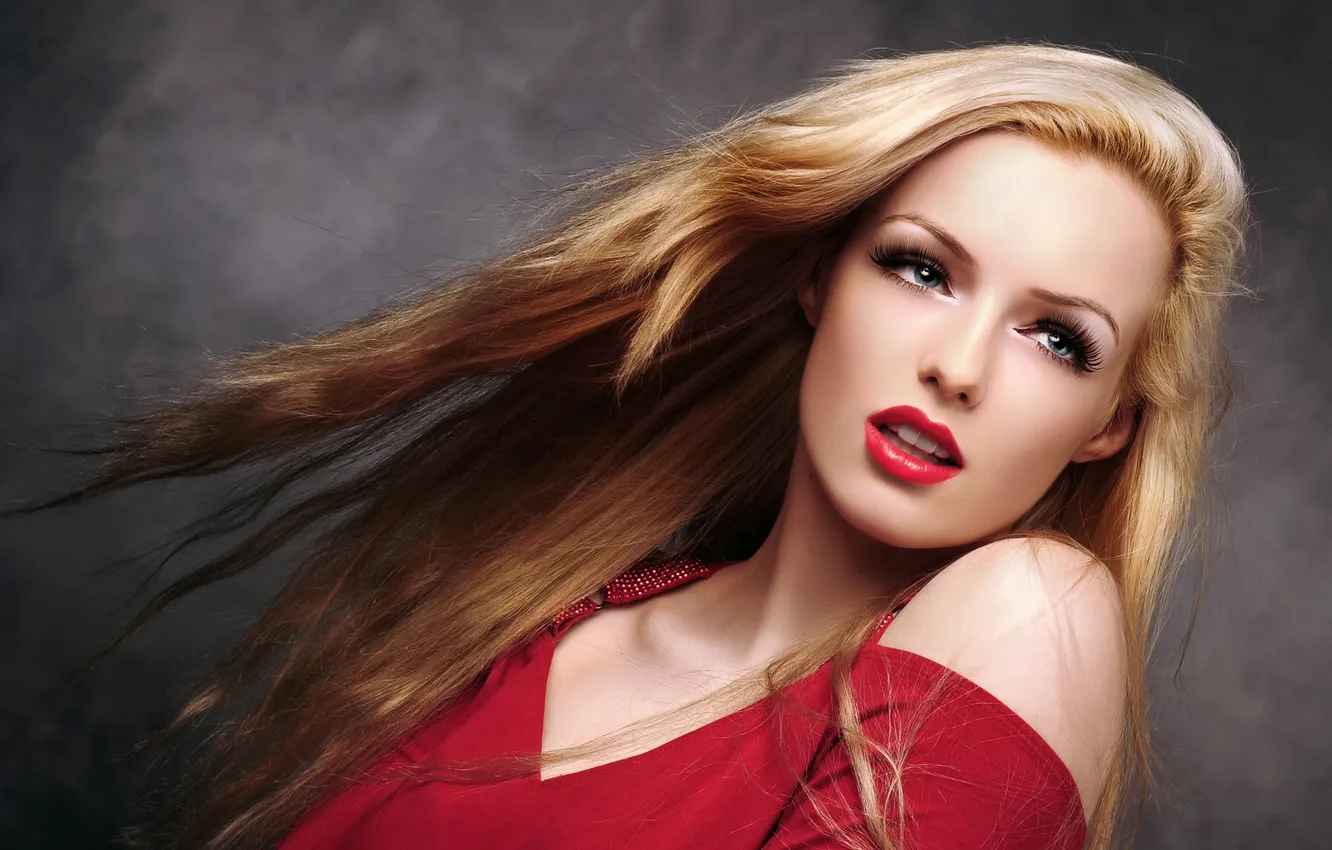 Photo wallpaper hair, portrait, makeup, retouching