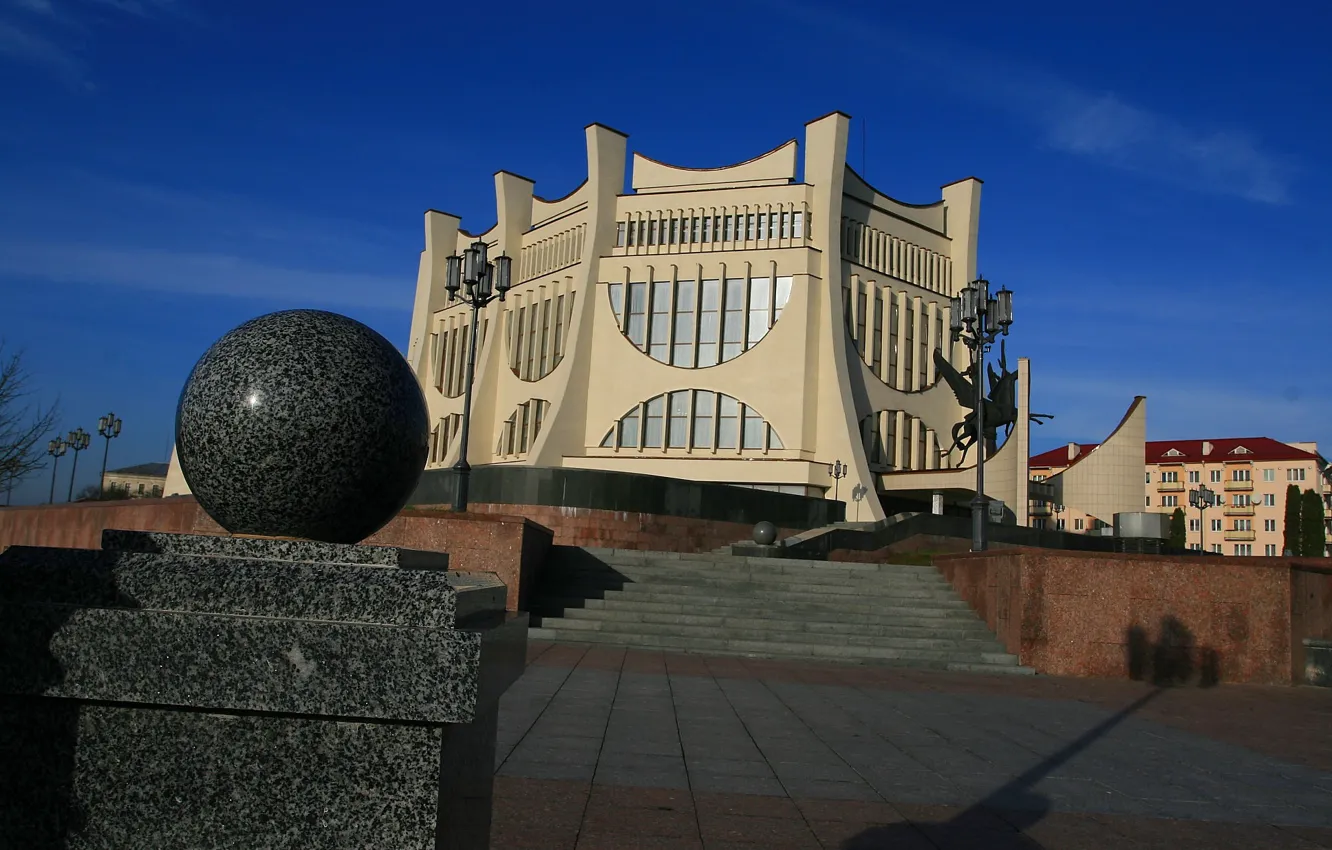 Photo wallpaper Belarus, Grodno, the drama