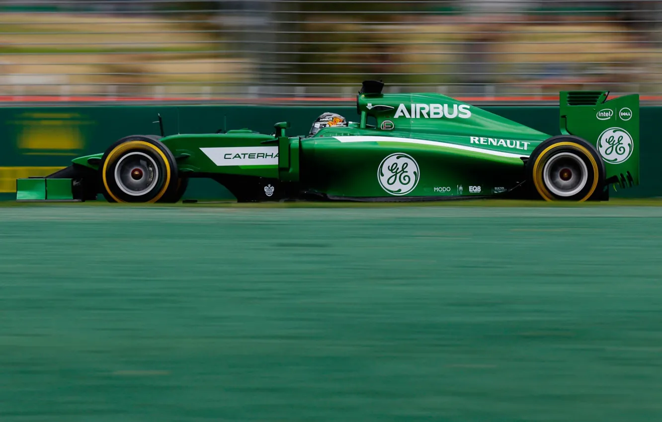 Photo wallpaper Formula 1, Caterham, Kamui Kobayashi, CT05