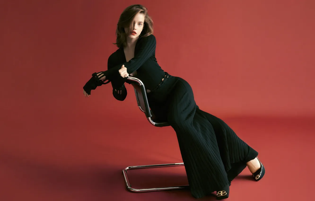 Photo wallpaper girl, dress, beautiful, model, sweet, Barbara Palvin