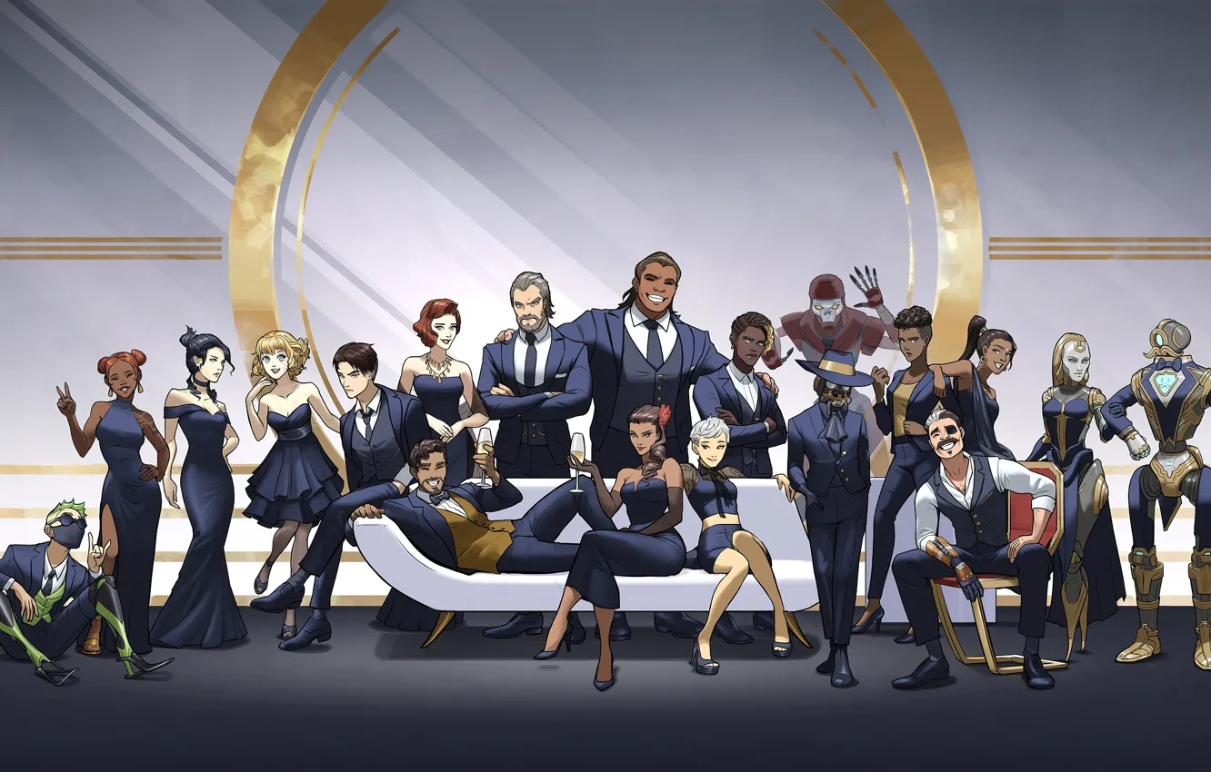 Photo wallpaper legend, Game Art, Apex Legends, apex, Anime Art