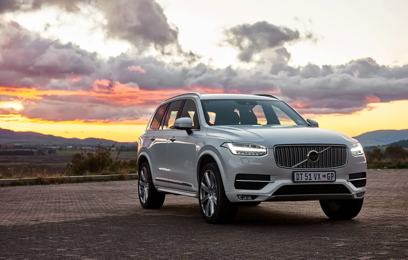 Photo wallpaper Volvo, XC90, Volvo, 2015, ZA-spec, Momentum