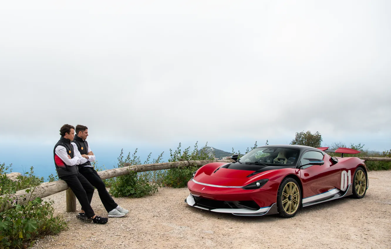 Photo wallpaper Pininfarina, The baptist, 2023, Pininfarina Battista Edition Nino Farina