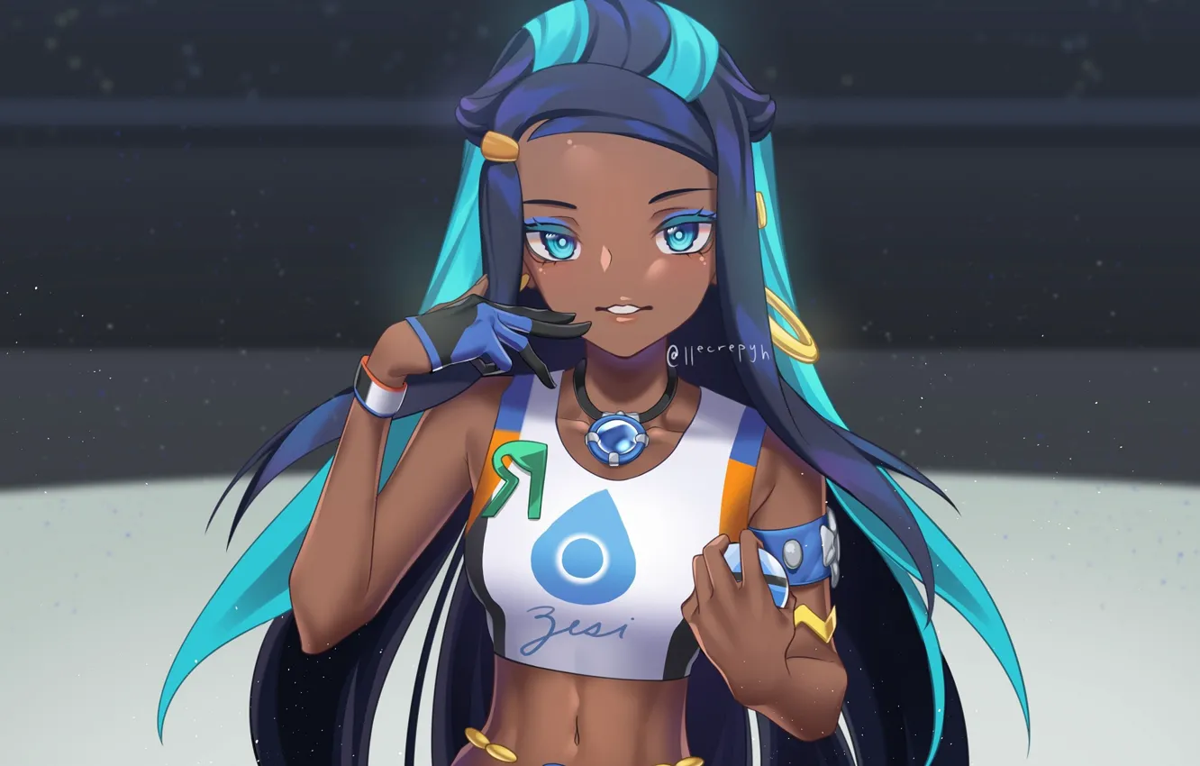 Photo wallpaper girl, pokemon, pokemon, pokebol