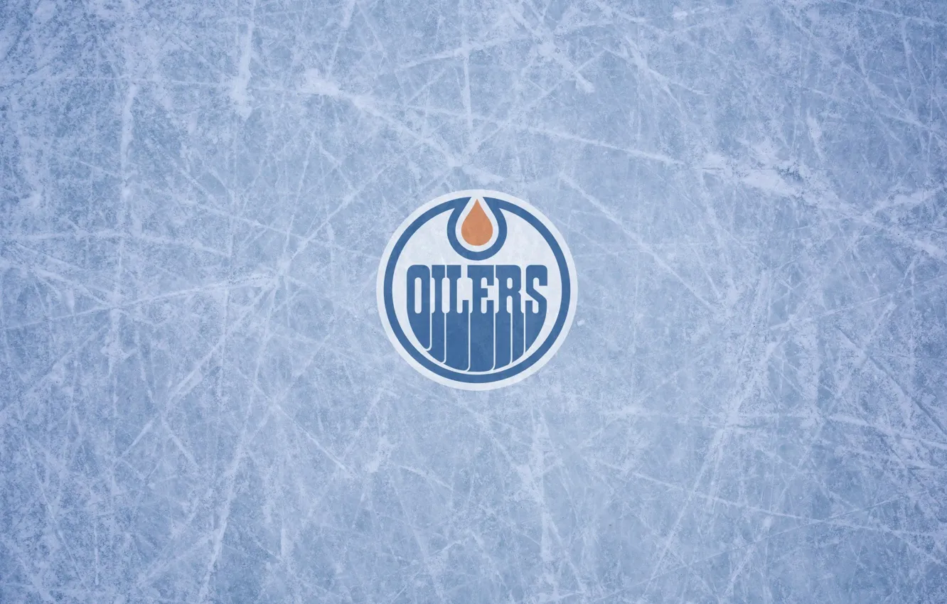 Photo wallpaper logo, Canada, NHL, Edmonton Oilers, The Edmonton Oilers, Pacific Division, Western Conference