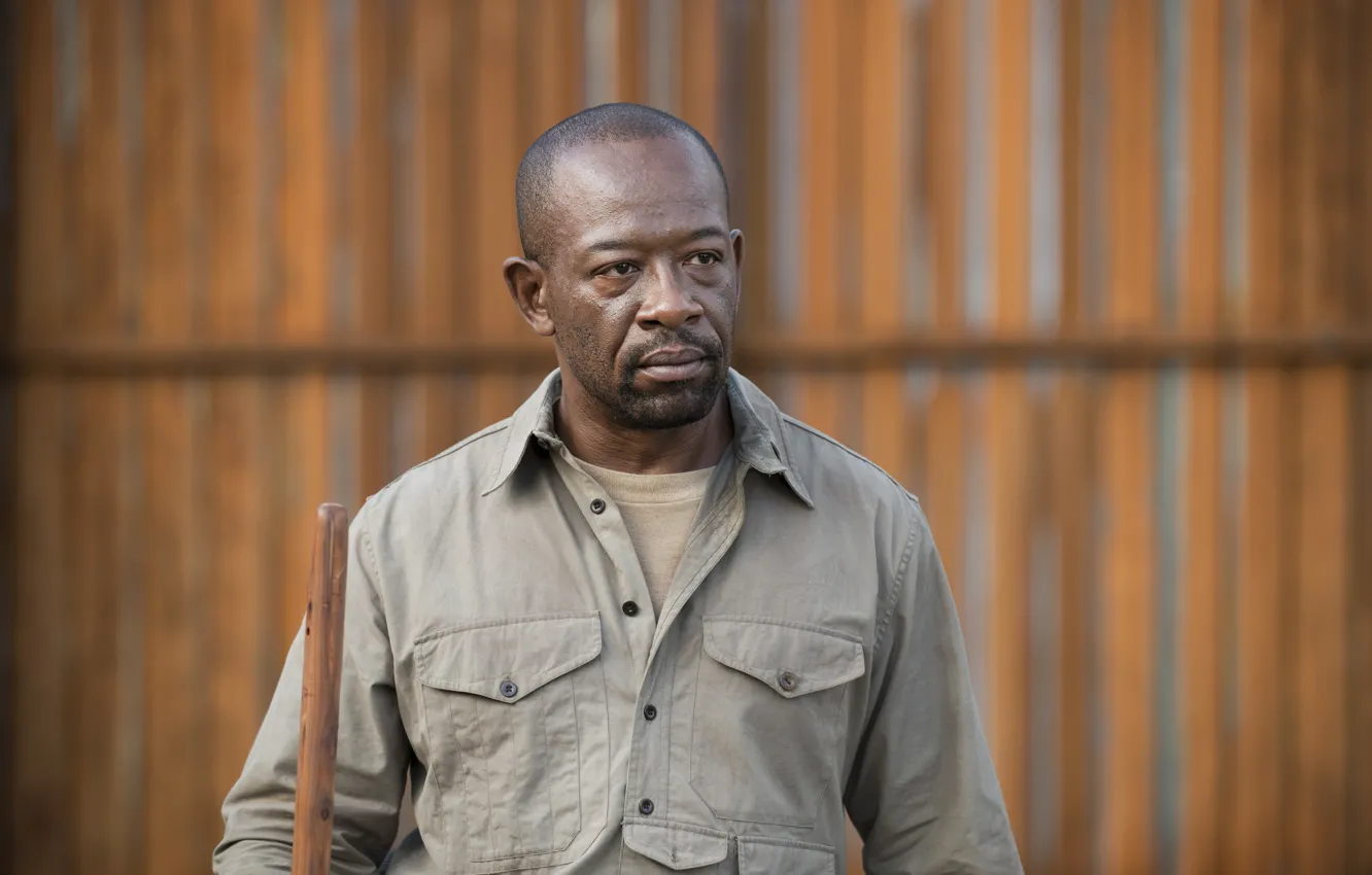 Photo wallpaper The Walking Dead, The walking dead, Lennie James, Morgan Jones