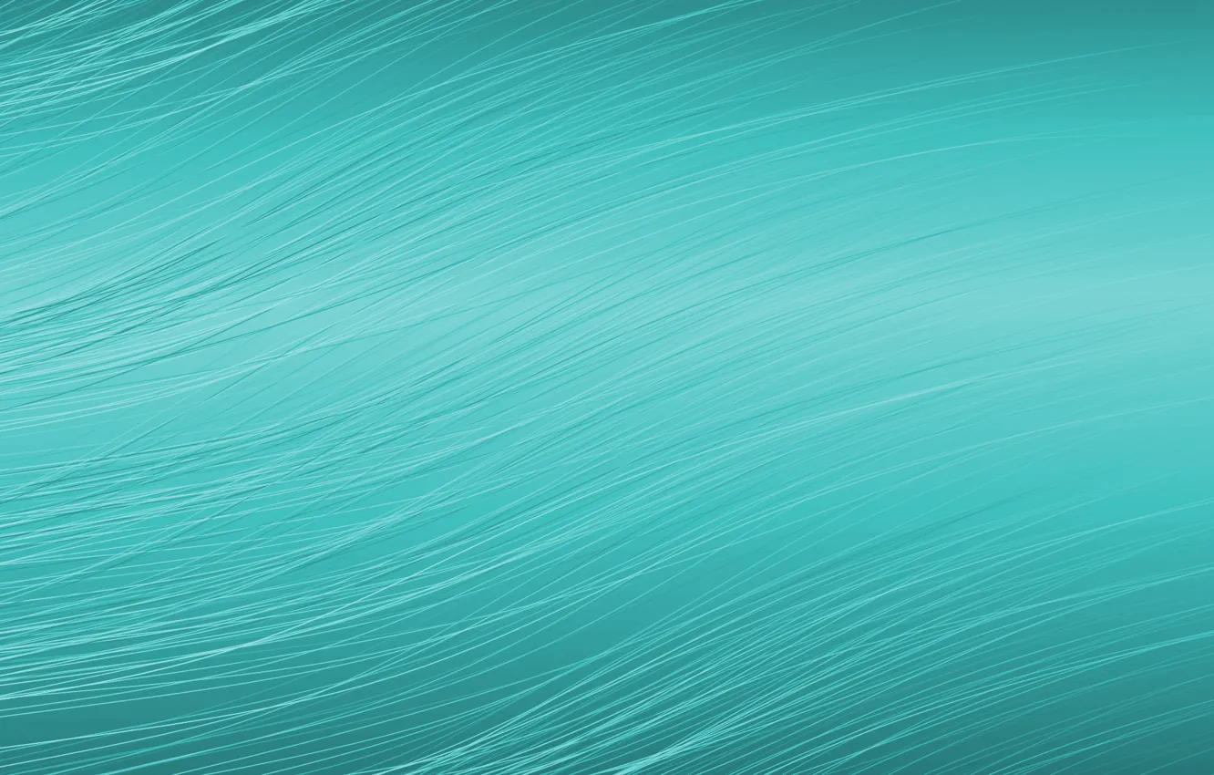 Photo wallpaper line, abstraction, turquoise background