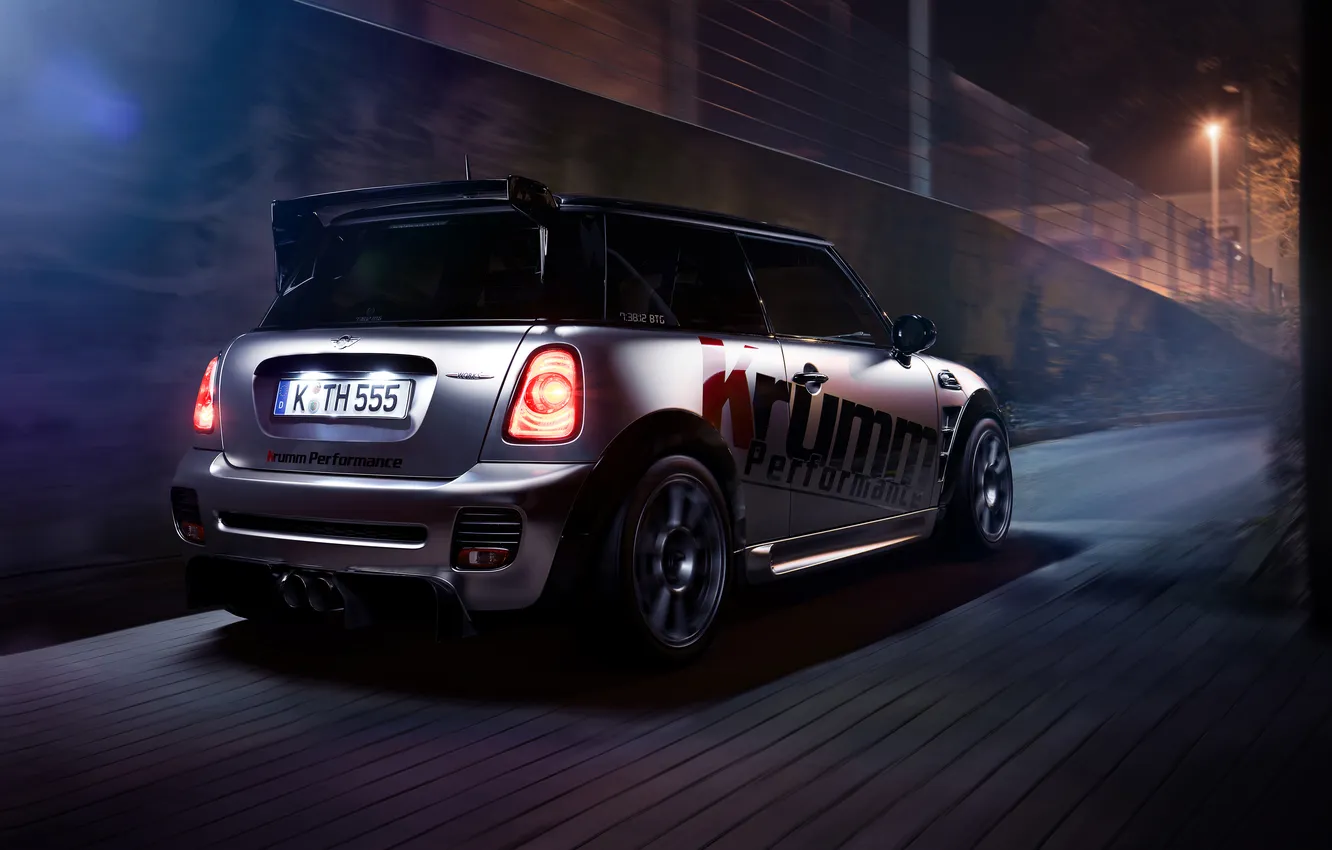 Photo wallpaper Mini, Cooper, mini, Cooper, John Cooper Works, 2015, R56, Krumm-Performance