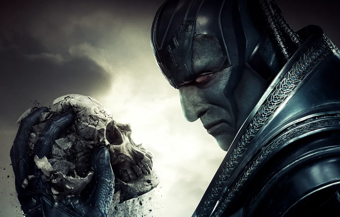 Photo wallpaper sake, Action, fantasy, Earth, X-Men, blue, clouds, The