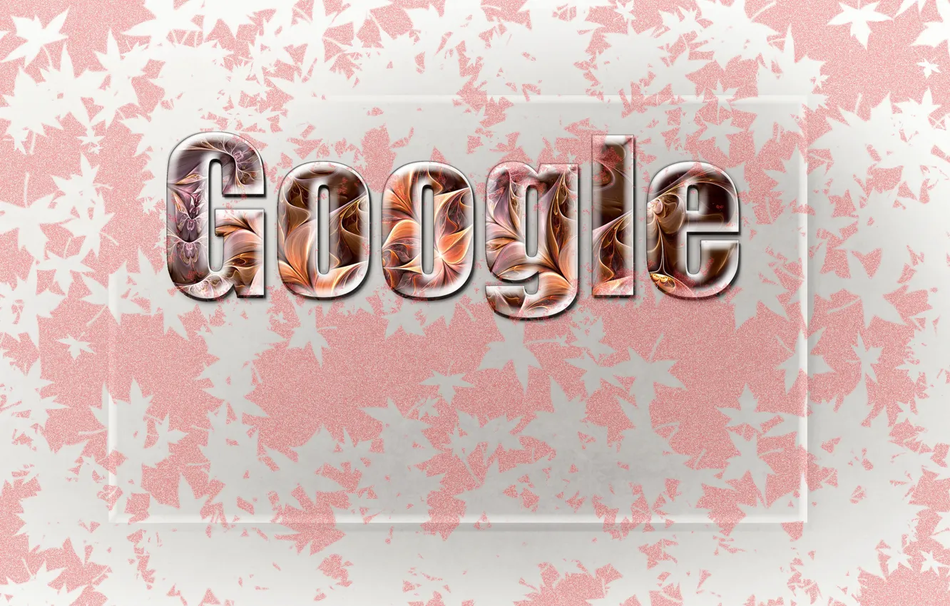 Photo wallpaper glass, texture, pink, google, leaf colors