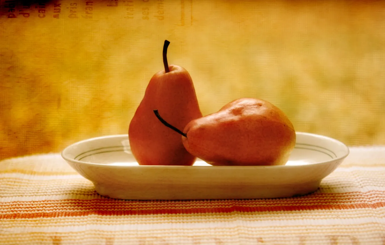 Photo wallpaper style, background, pear