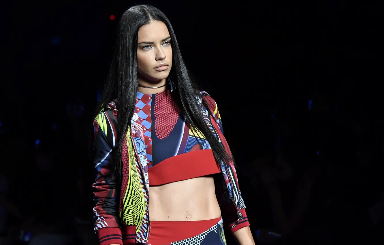 Photo wallpaper look, makeup, Adriana Lima, Adriana Lima, hair, look, Victoria's Secret, makeup