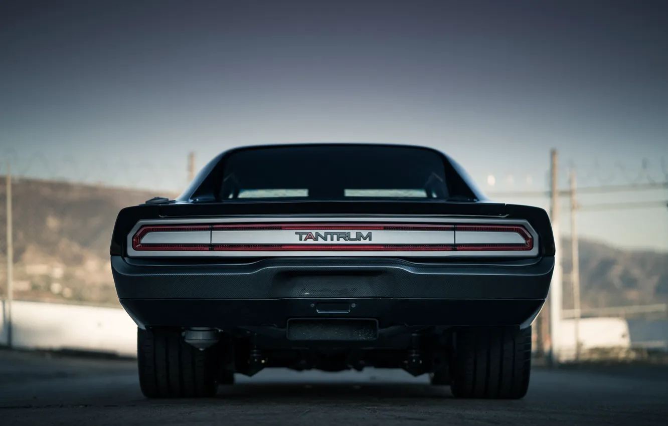 Photo wallpaper Muscle, Dodge, Charger, 1970, Tuning, Tantrum