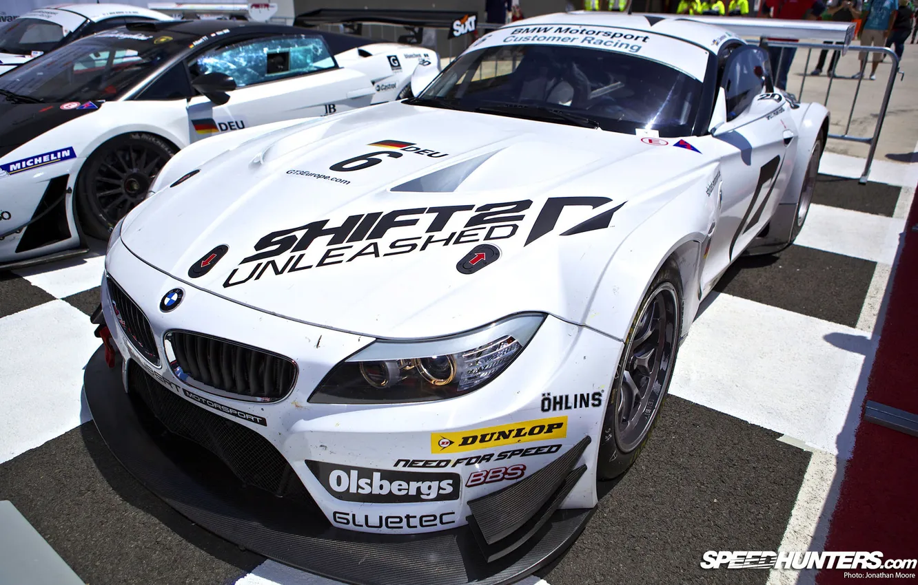 Photo wallpaper The Mans, BMW Z4, Team NFS BMW Z4