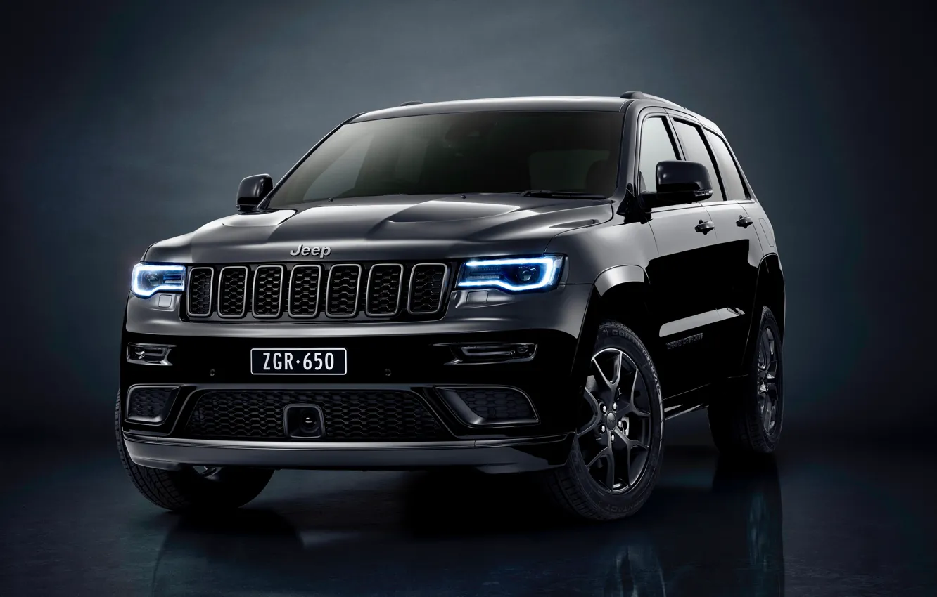 Photo wallpaper Jeep, Grand Cherokee, Limited, 2019, Grand Cherokee S