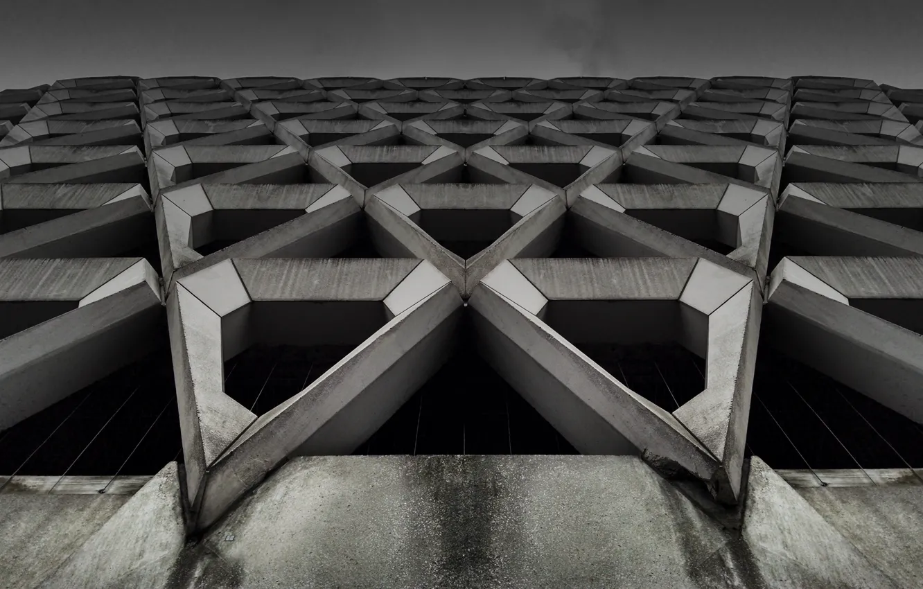 Photo wallpaper design, pattern, London, black and white, buildings, architecture, United Kingdom, structure