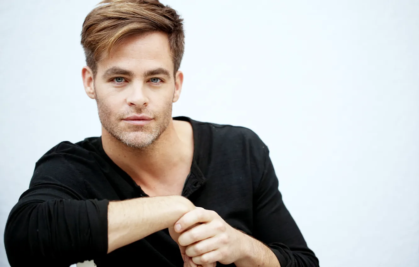 Photo wallpaper actor, photoshoot, Chris Pine, Chris Pine, Matt Sayles