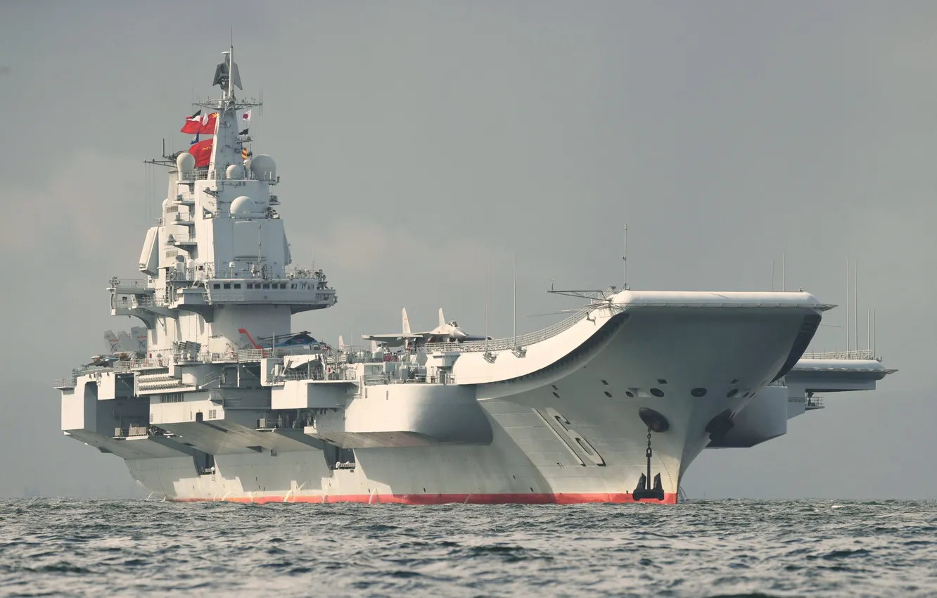Photo wallpaper ship, aircraft carrier, liaoning