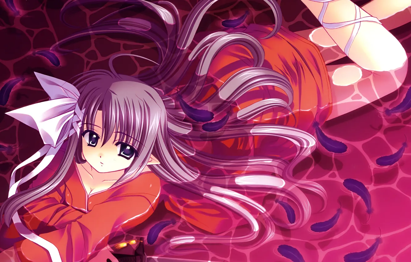 Photo wallpaper girl, sword, anime, Judgement Chime, Freyjalt Fall