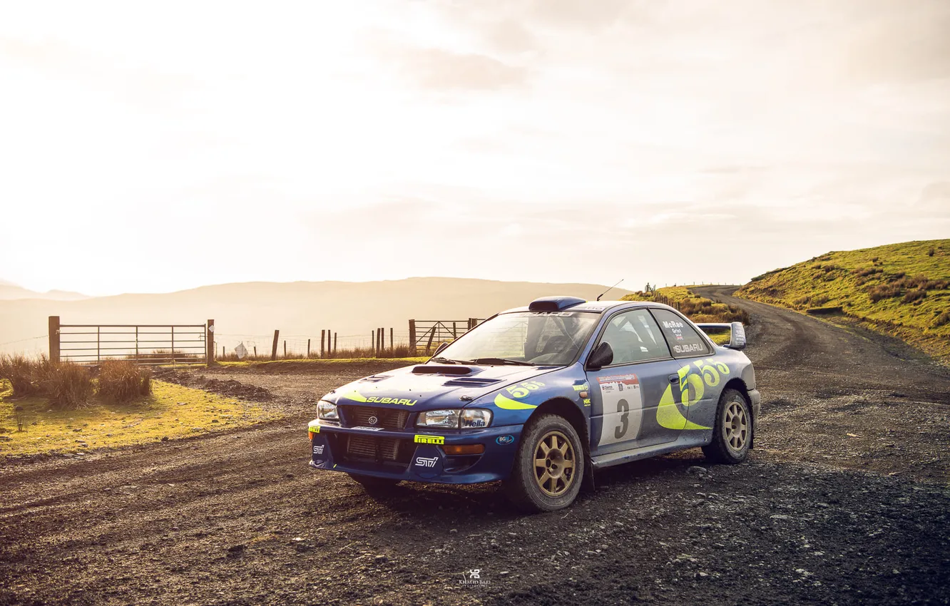 Photo wallpaper car, Subaru, Supercar