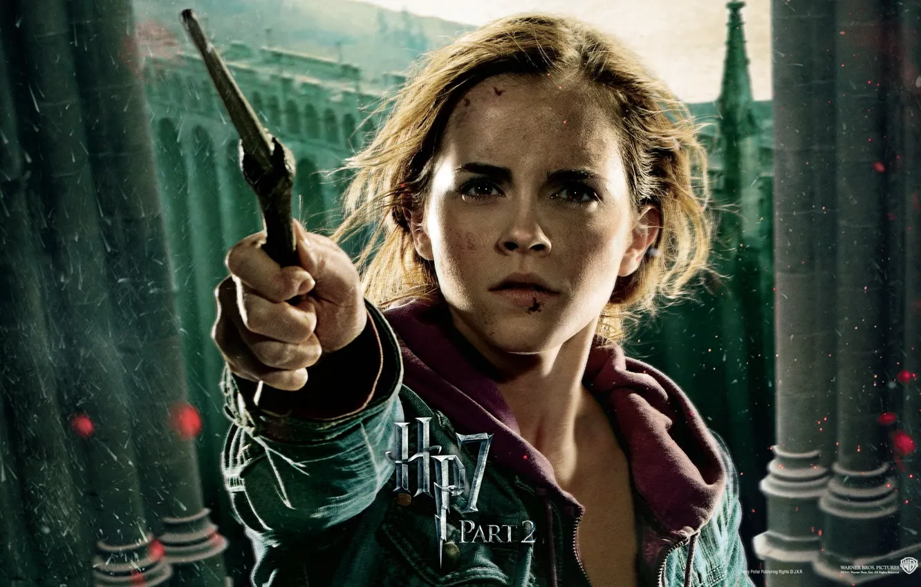 Photo wallpaper Emma Watson, Harry Potter and the Deathly Hallows: Part 2, Harry Potter and the Deathly …