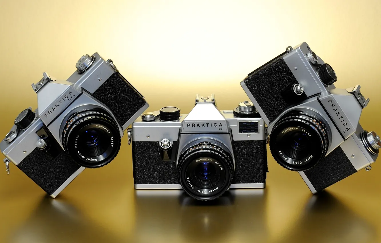 Photo wallpaper the camera, lens, case, mechanical, shutter, film, avtopusk, Praktica LTL